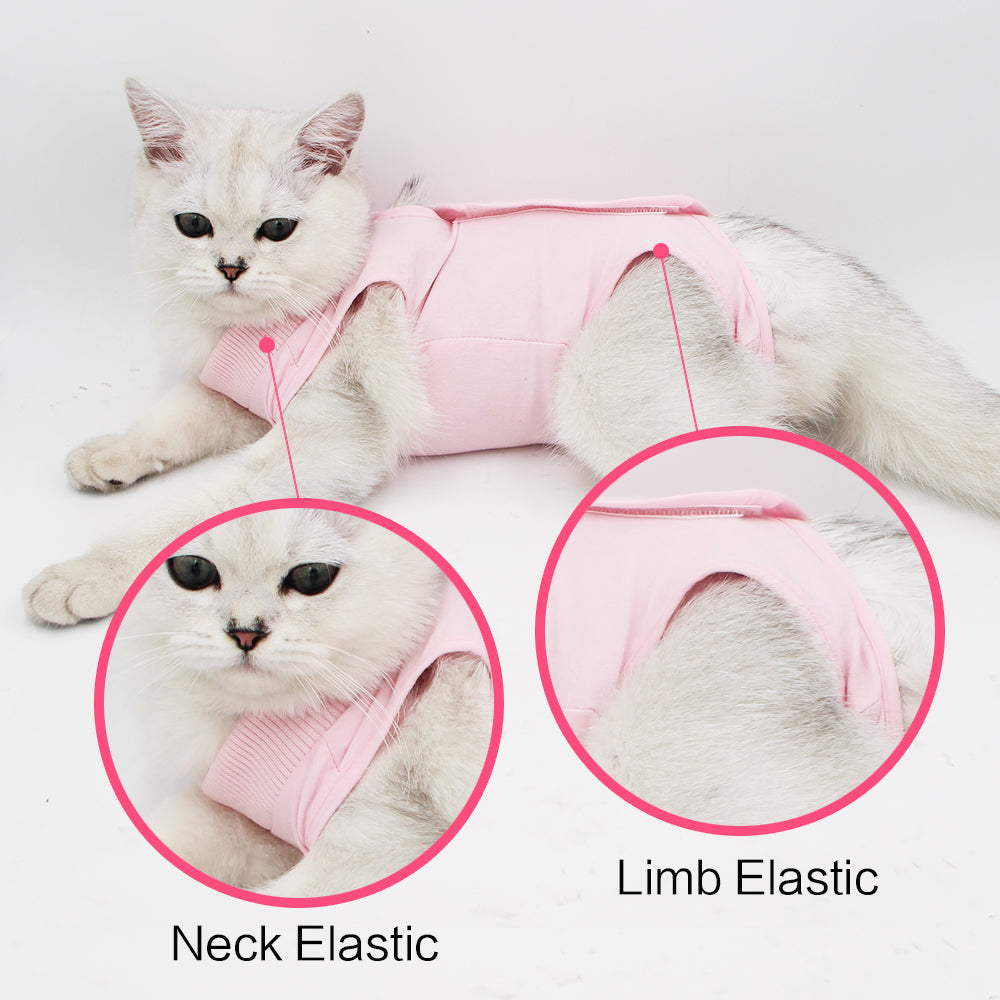 Cat Recovery Suit After Surgery for Female Male Pet Surgical